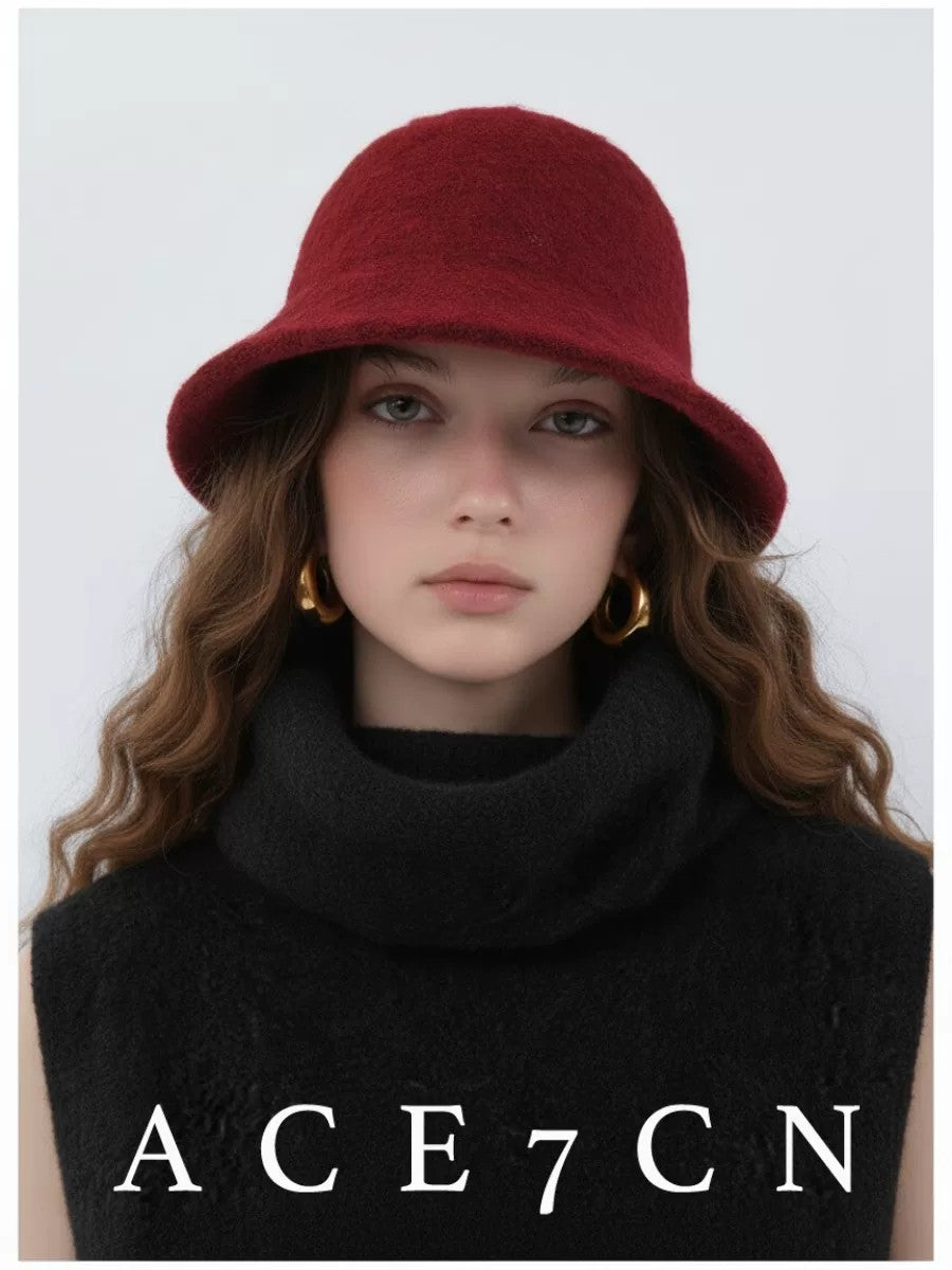 British Vintage Wool Dress Hat Eiffel French