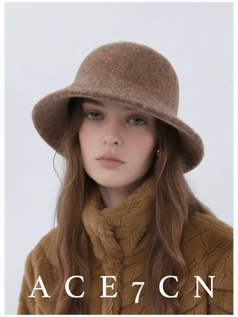 British Vintage Wool Dress Hat Eiffel French