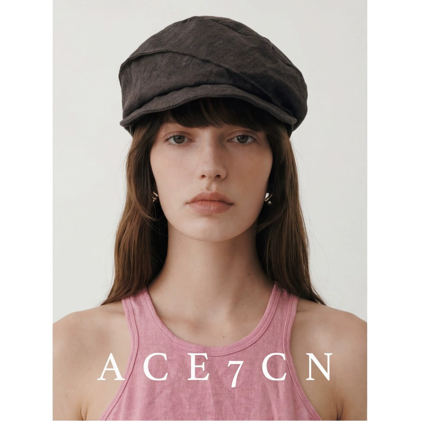 Japanese Fabric Premium Linen Newsboy Cap Handmade