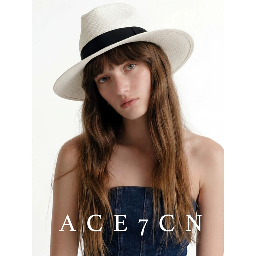 Parisian Tweed White Dress Hat Classic Chic