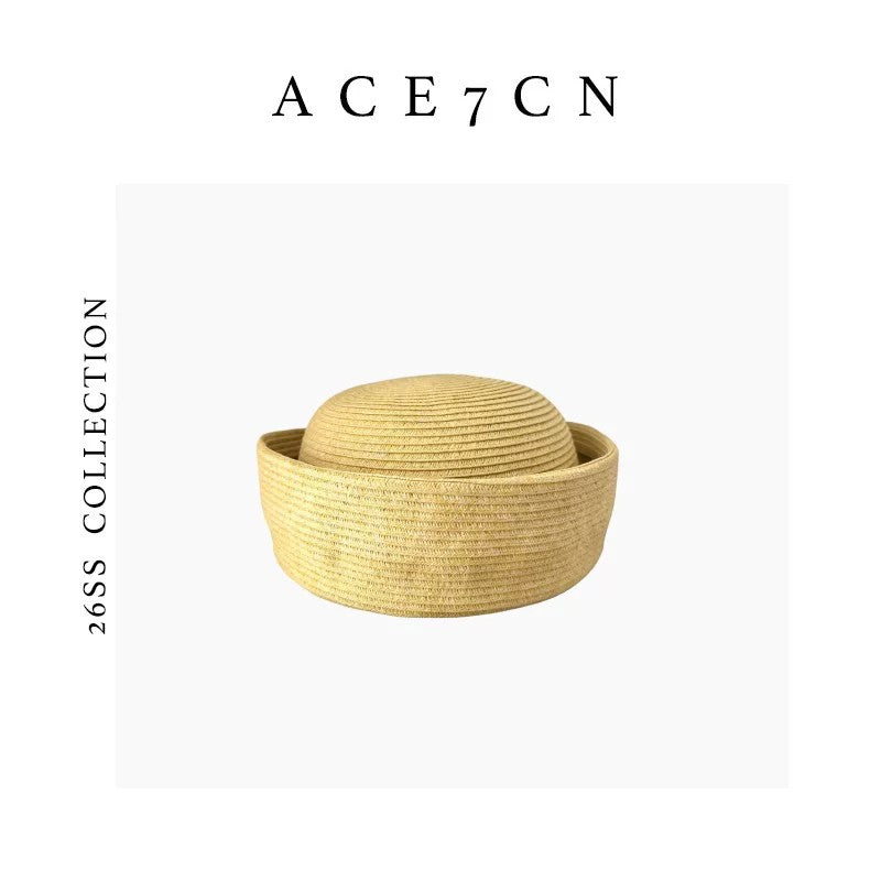 Spanish IG-Blogger Pillbox Hat pillbox Straw Hat
