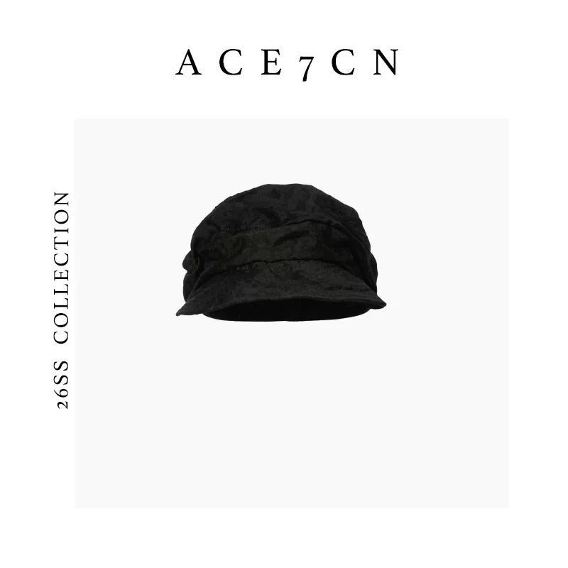 Parisian Tencel Soft-Top Riding Hat Breathable Beret