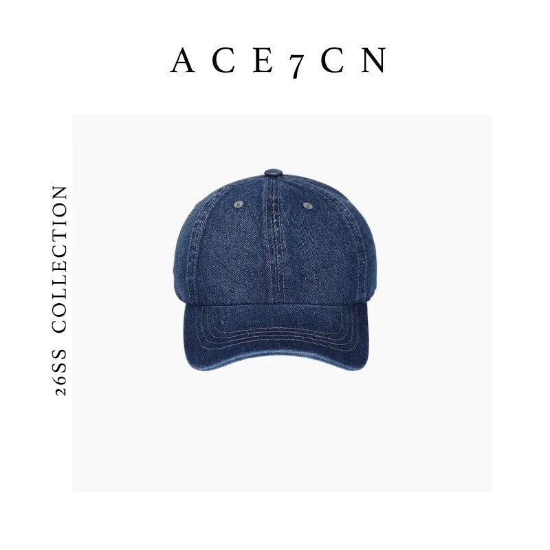 Urban Denim Simple Washed Denim Baseball Cap