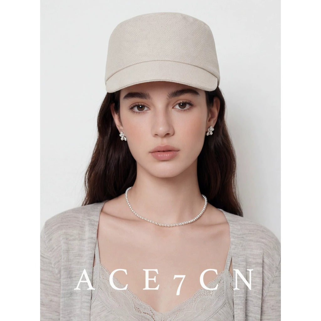 Nordic Chic Equestrian Hat Breathable Cotton-Linen Riding