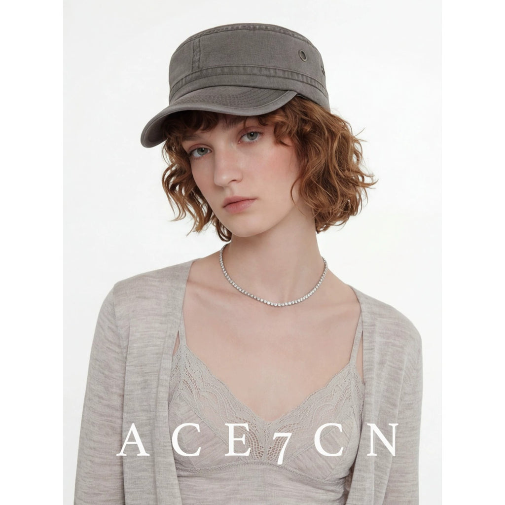 Urban Chic Denim Riding Hat Distressed Denim
