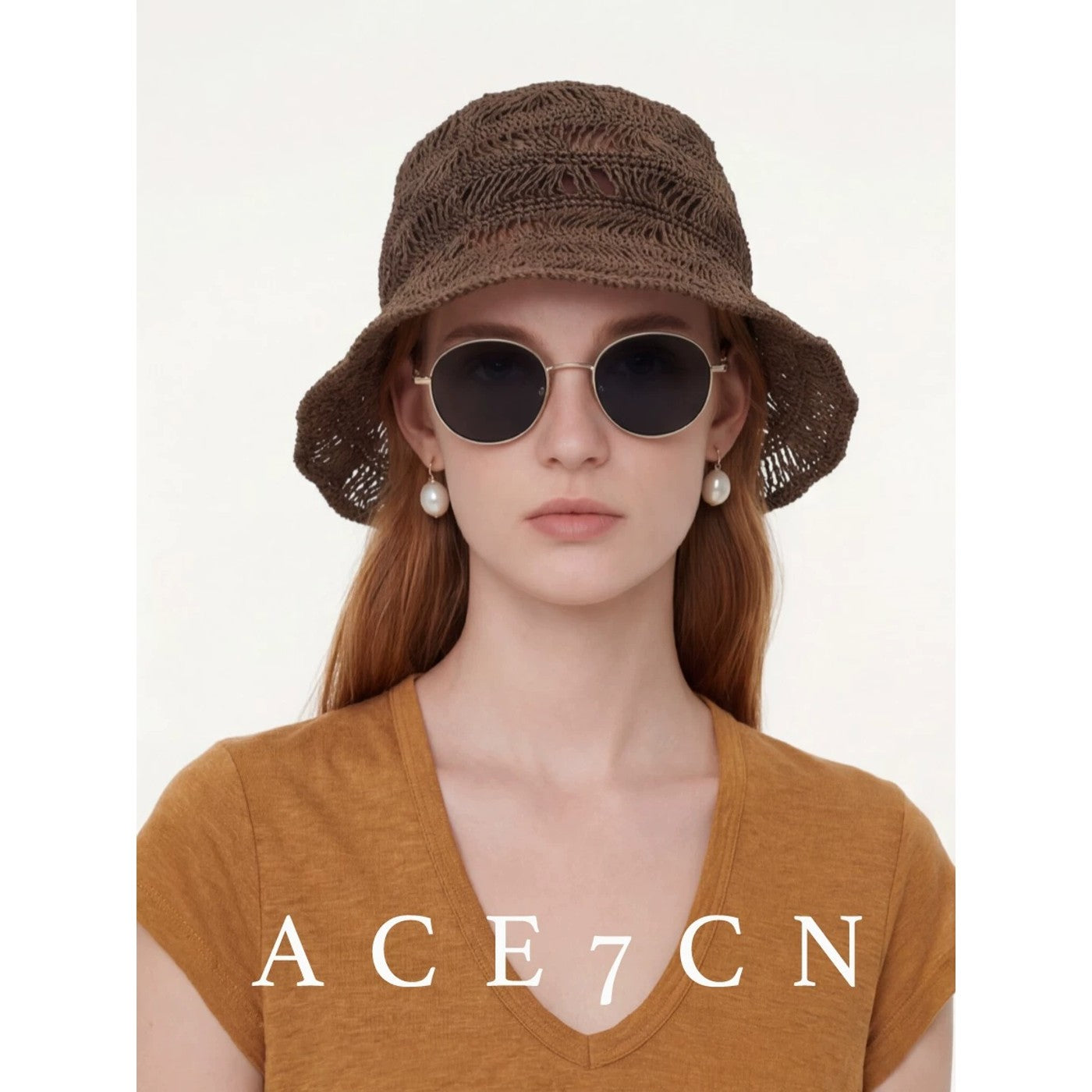 Relaxed French Premium Lightweight Openwork Straw Hat