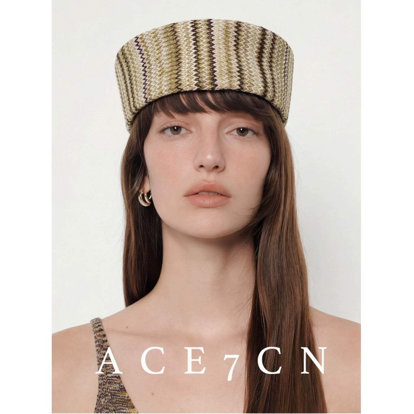 Chic Parisian Tweed Woven Pillbox Hat pillbox