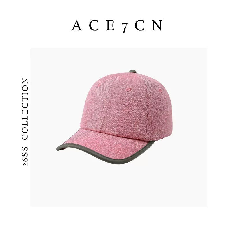 Old-Money Vintage Premium Linen Cap Commute Urban
