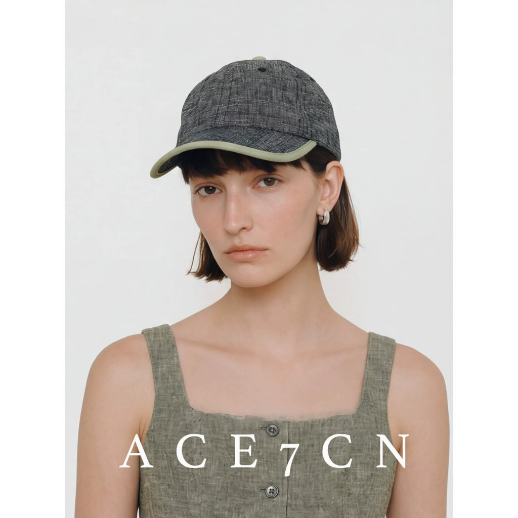 Urban Casual Baseball Cap Old-Money Linen Breathable