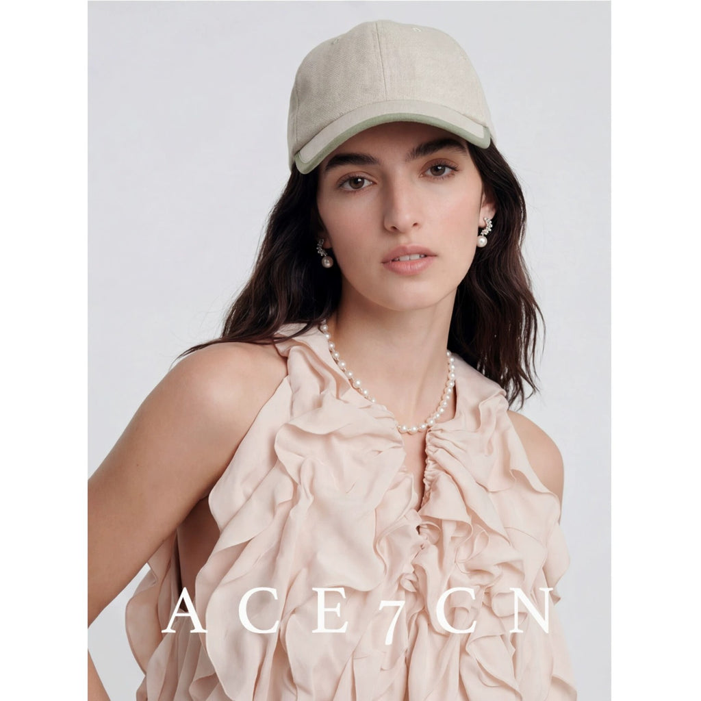 Urban Casual Baseball Cap Old-Money Linen Breathable