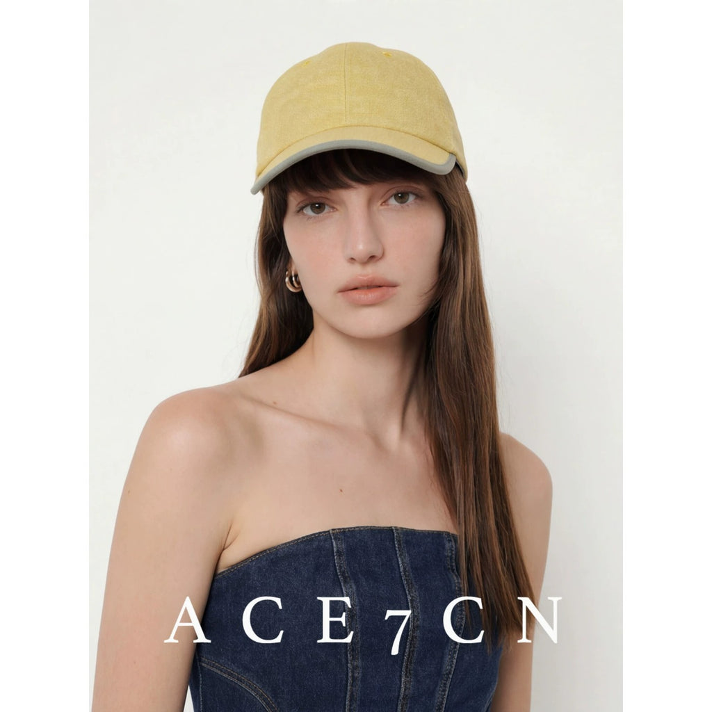 Urban Casual Baseball Cap Old-Money Linen Breathable
