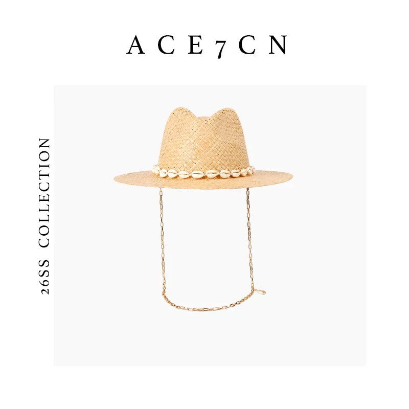 British Luxury Natural Raffia Premium Wheat-Straw Straw