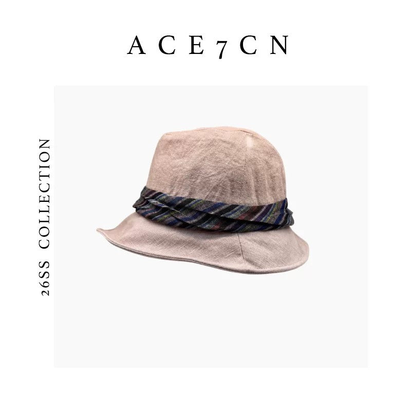 Korean Niche Bucket Hat Wide-Brim Bucket Hat