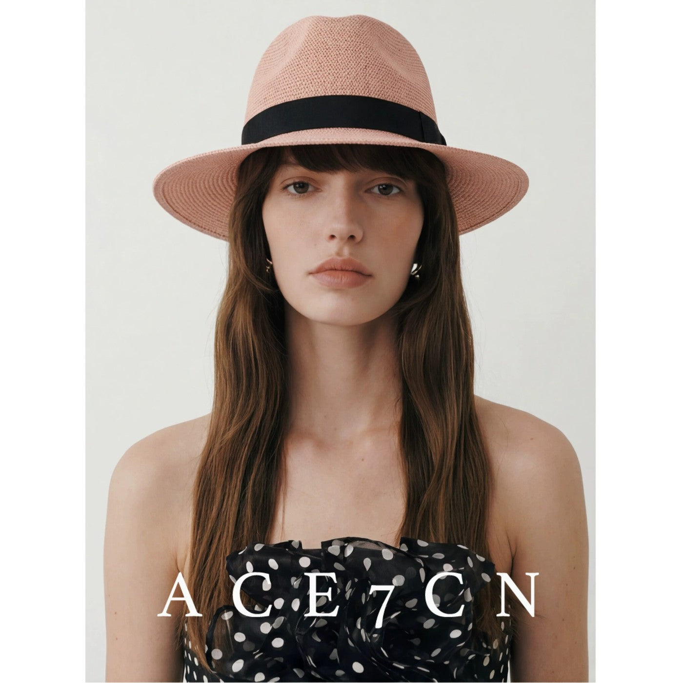 South-France Holiday Premium Panama Hat Straw-Woven Western