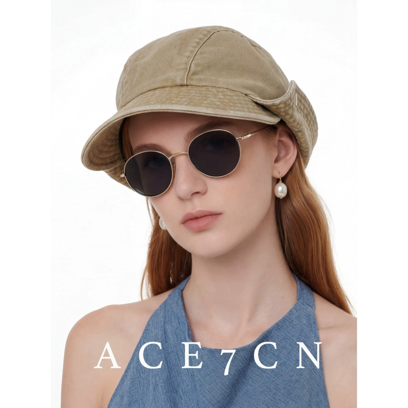 Urban Casual Roll-Brim Hat Chic Styling Riding