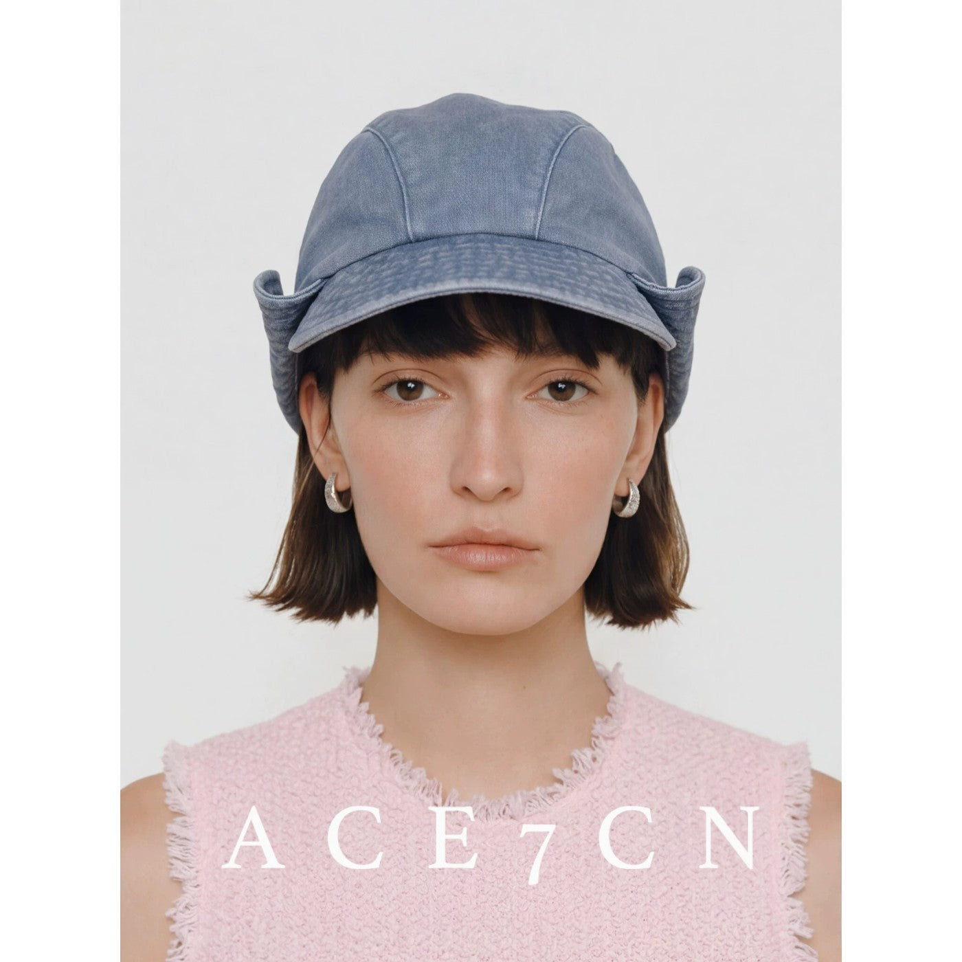 Urban Casual Roll-Brim Hat Chic Styling Riding