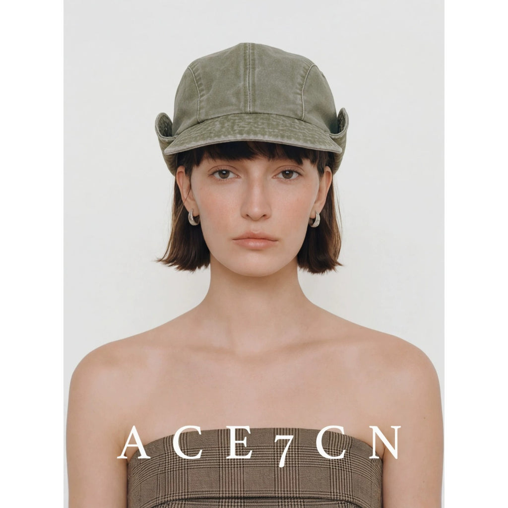 Urban Casual Roll-Brim Hat Chic Styling Riding