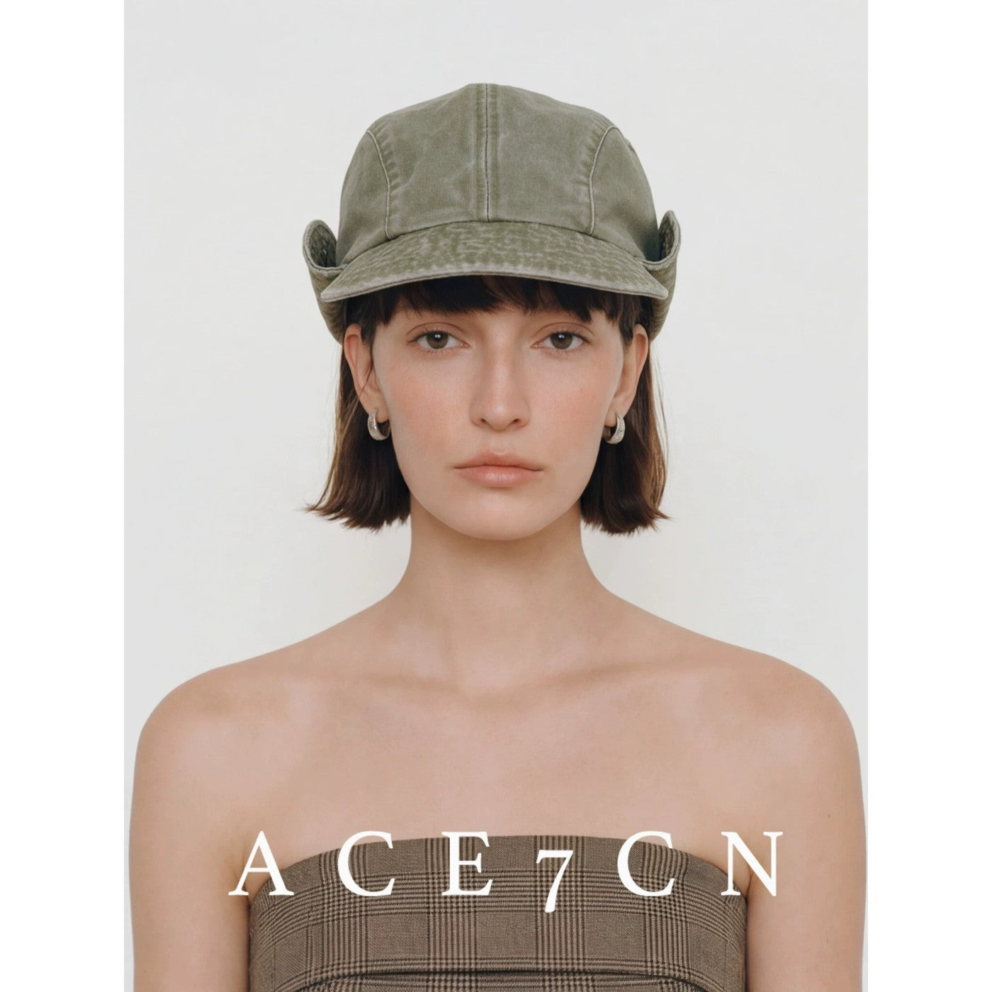 Urban Casual Roll-Brim Hat Chic Styling Riding