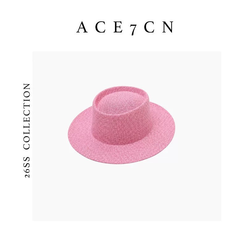 Classic French Dress Hat Summer Colorful Simple