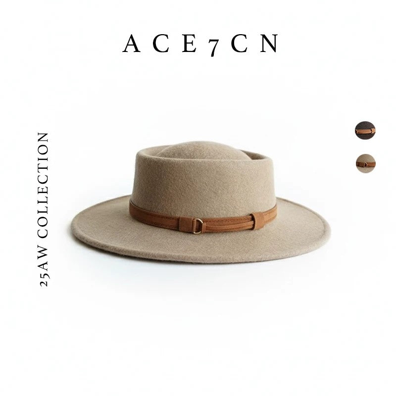 Western Panama Hat 100 Wool Vintage British
