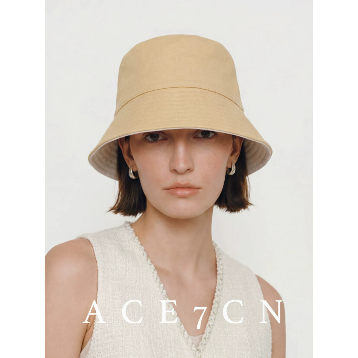 Urban Minimalist Plain Bucket Hat Multi-Color Foldable