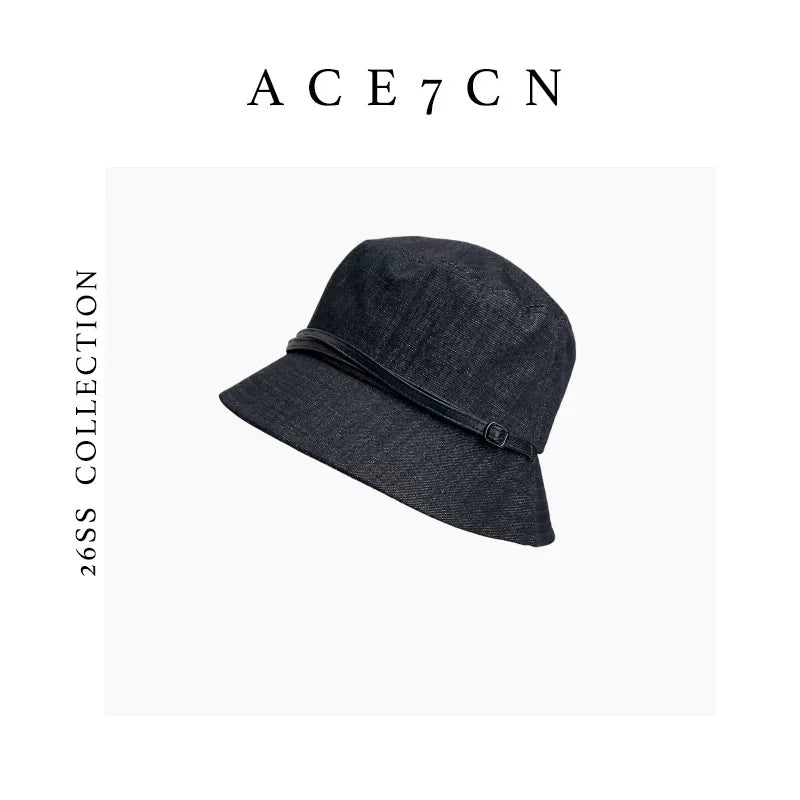 British Vintage Old-Money Classic Bucket Hat Versatile