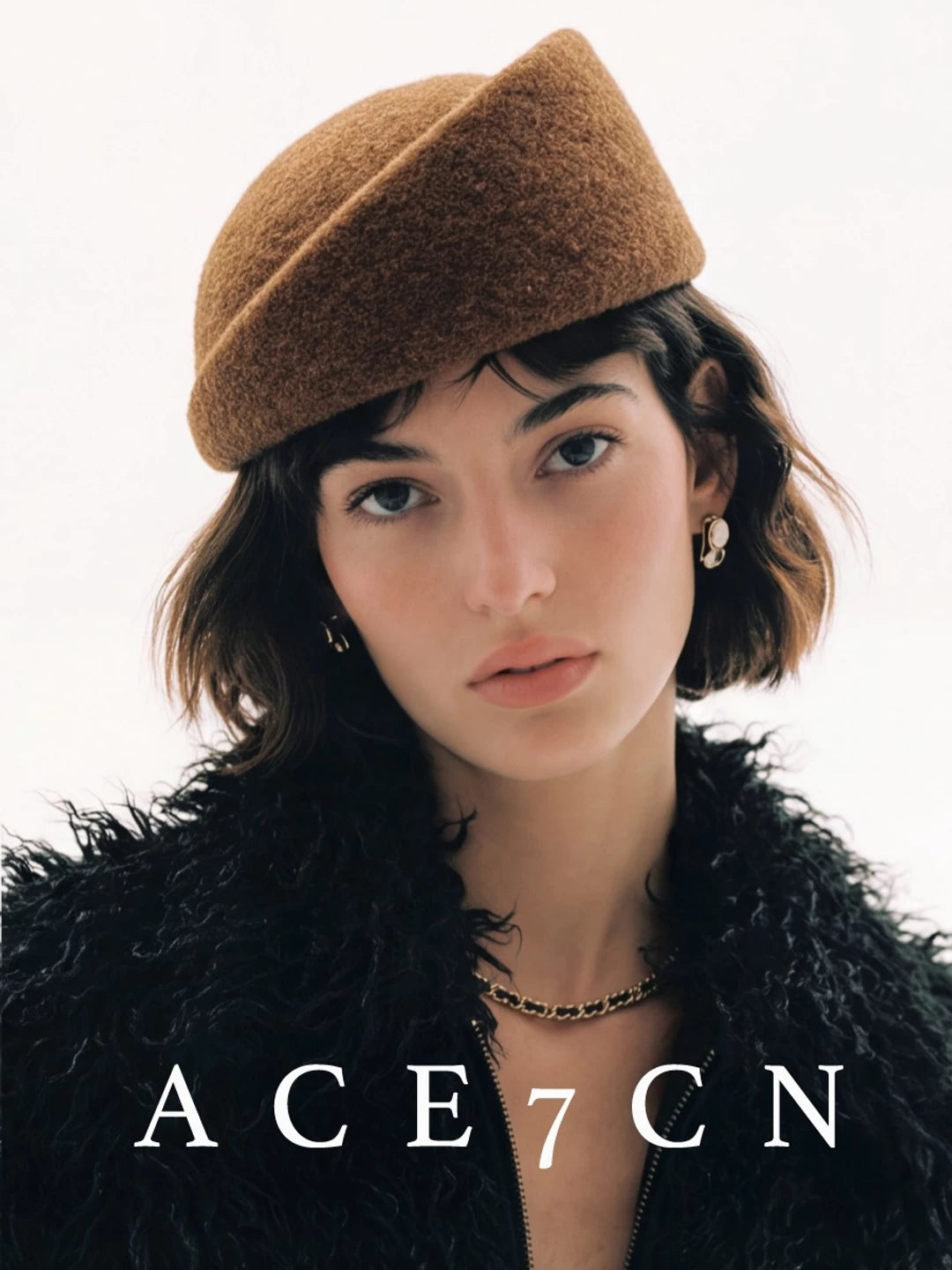 British Vintage Wool Pillbox Hat pillboxhat Brimless