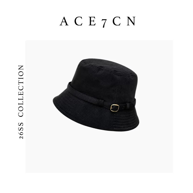 Nordic Minimalist Bucket Hat Urban Chic Bucket
