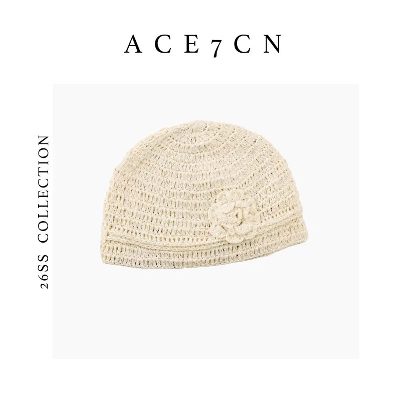 Nordic Knit Beanie Candy-Color Pullover Beanie Subtle-Glitter