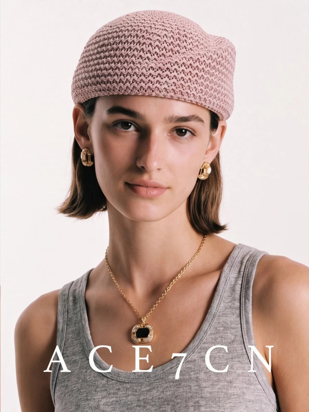 French Vintage Pillbox Hat Summer Openwork pillbox