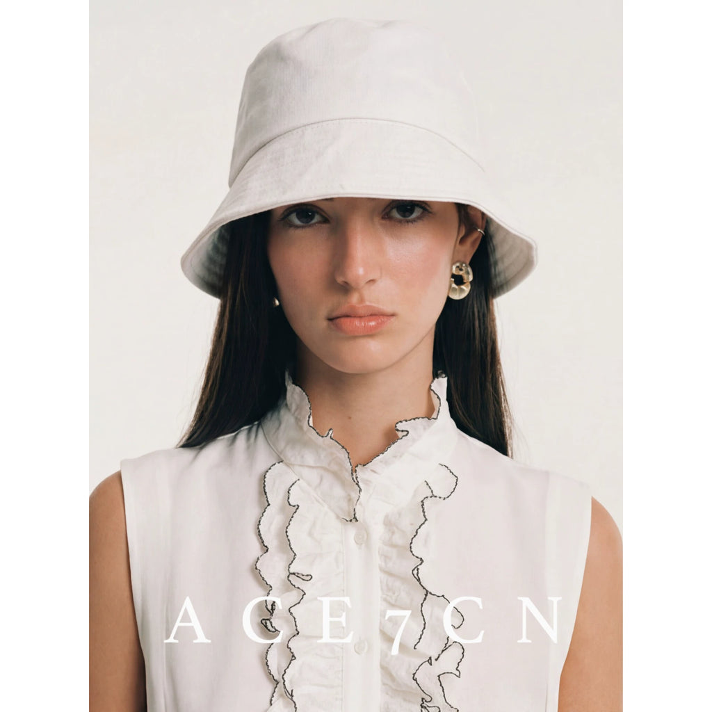 Urban Minimalist Plain Bucket Hat Multi-Color Foldable