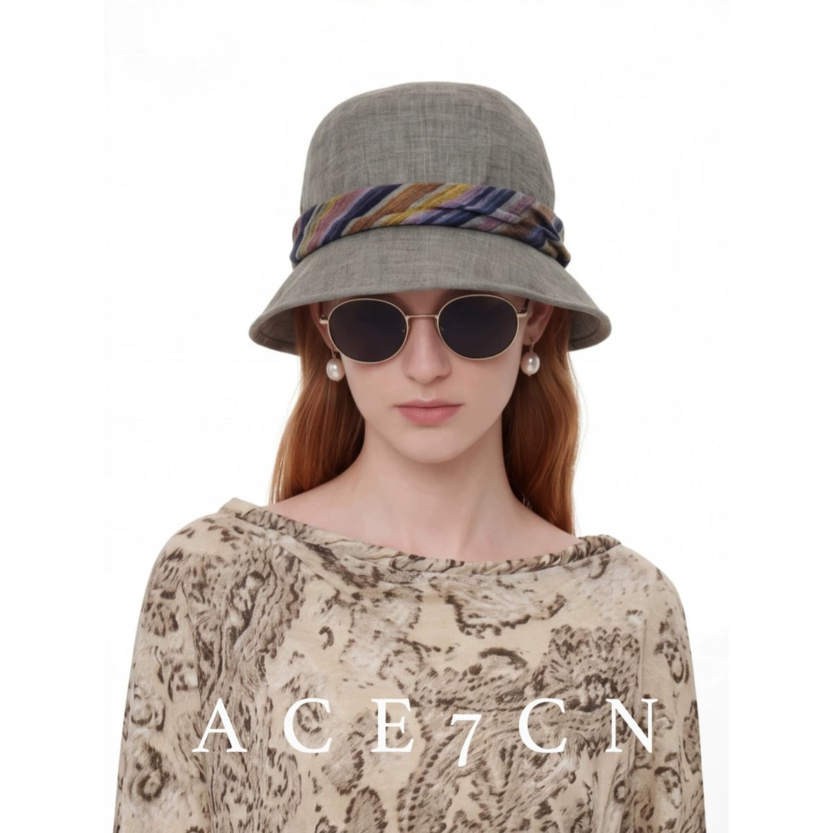 Korean Niche Bucket Hat Wide-Brim Bucket Hat