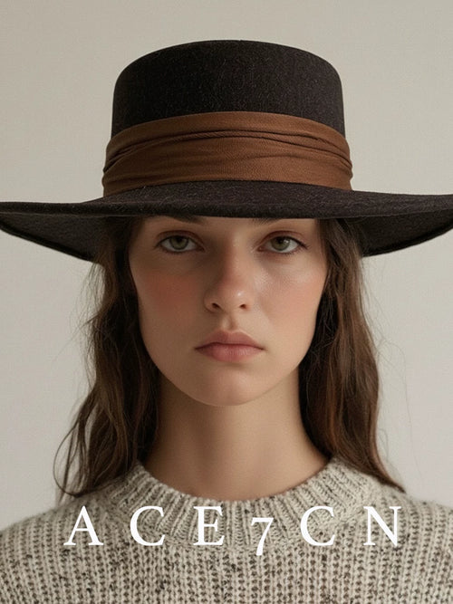 100 Australian Wool British Vintage Dress Hat