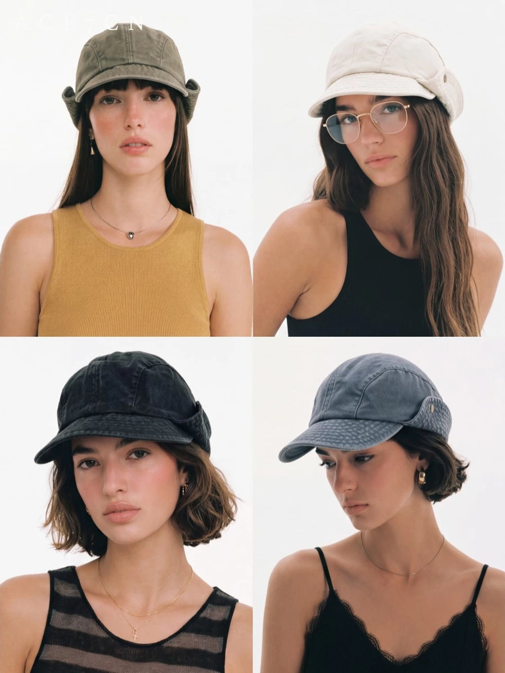 Korean Urban Casual Riding Hat Outdoor Ear-Flap