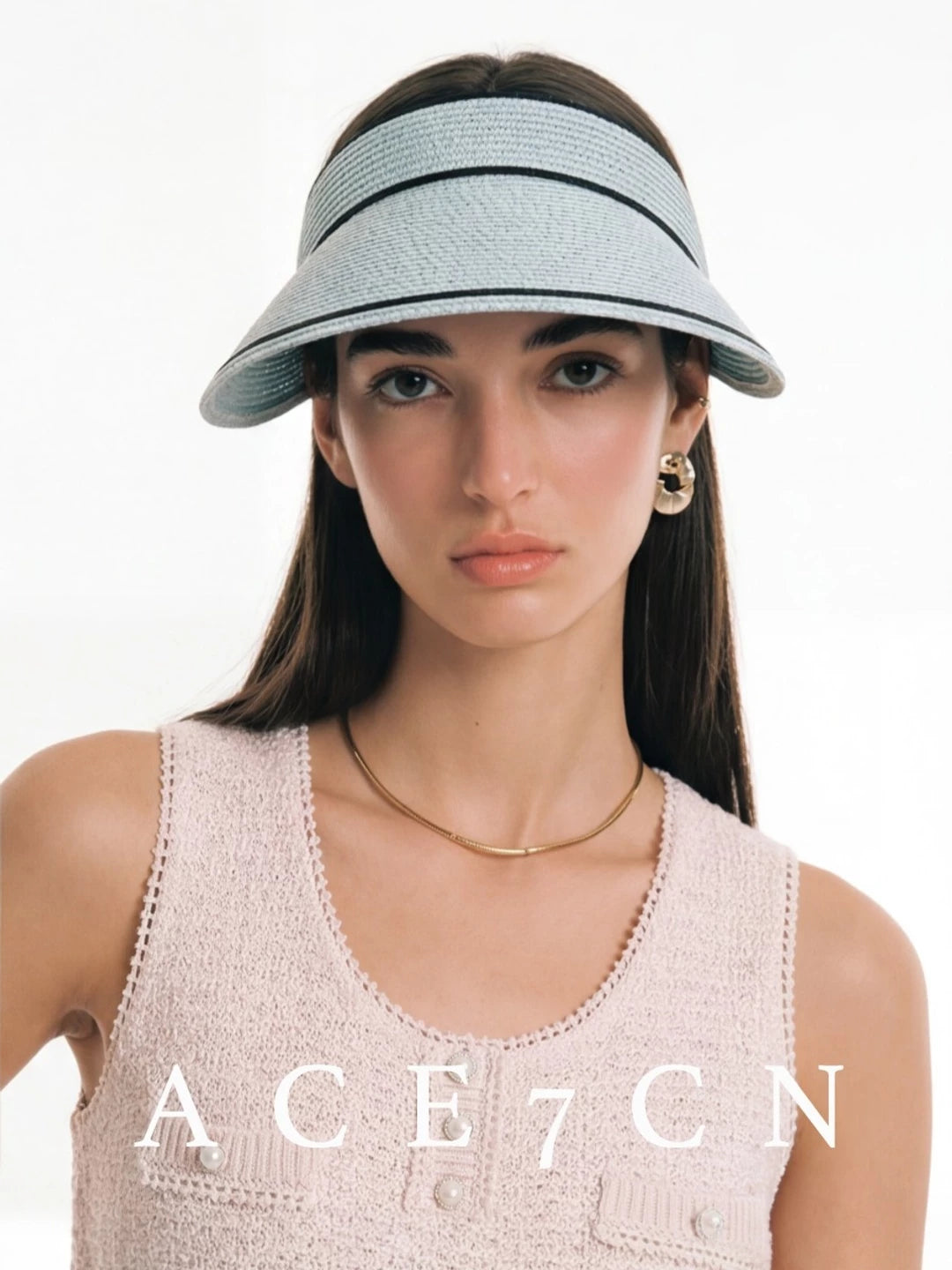 French Elegant Light-Luxury Niche Visor Summer Sun-Protection