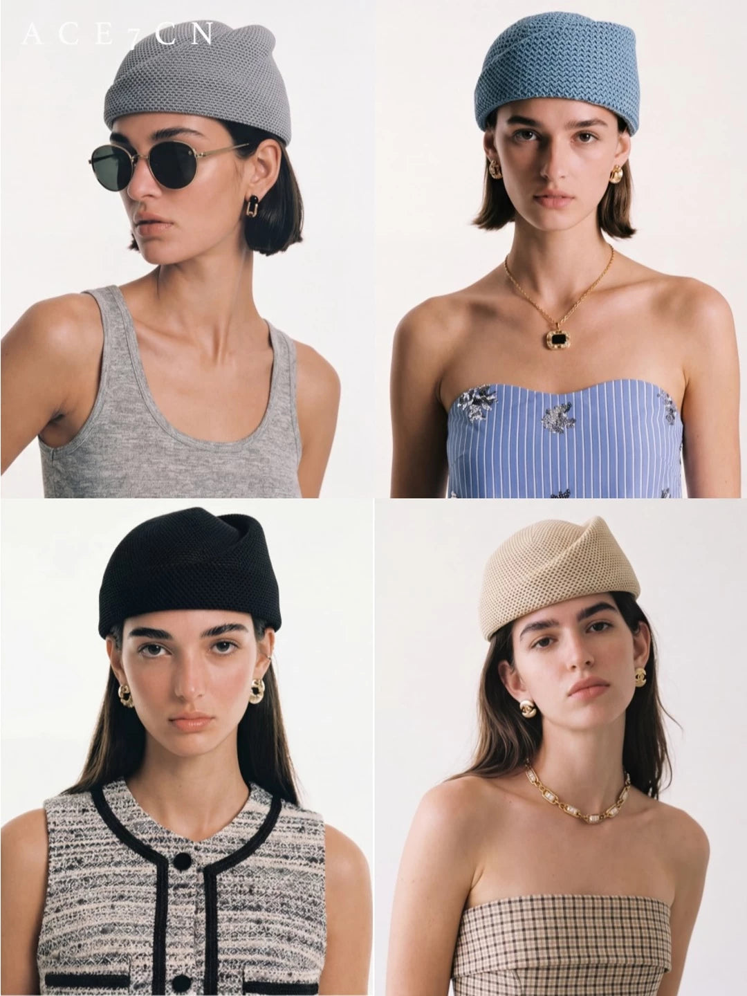 British Vintage Pillbox Hat Summer Openwork pillbox