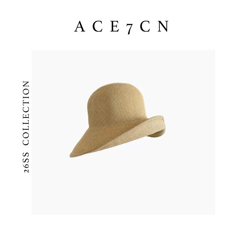 Nordic Colorful Vintage Chic Roll-Brim Bucket Hat