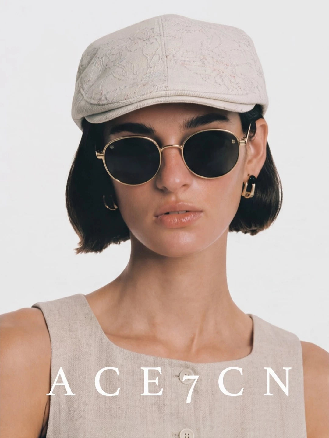 Old-Money Vintage Premium Cotton Flat Cap British