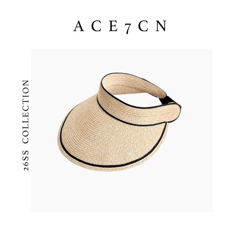 French Elegant Light-Luxury Niche Visor Summer Sun-Protection