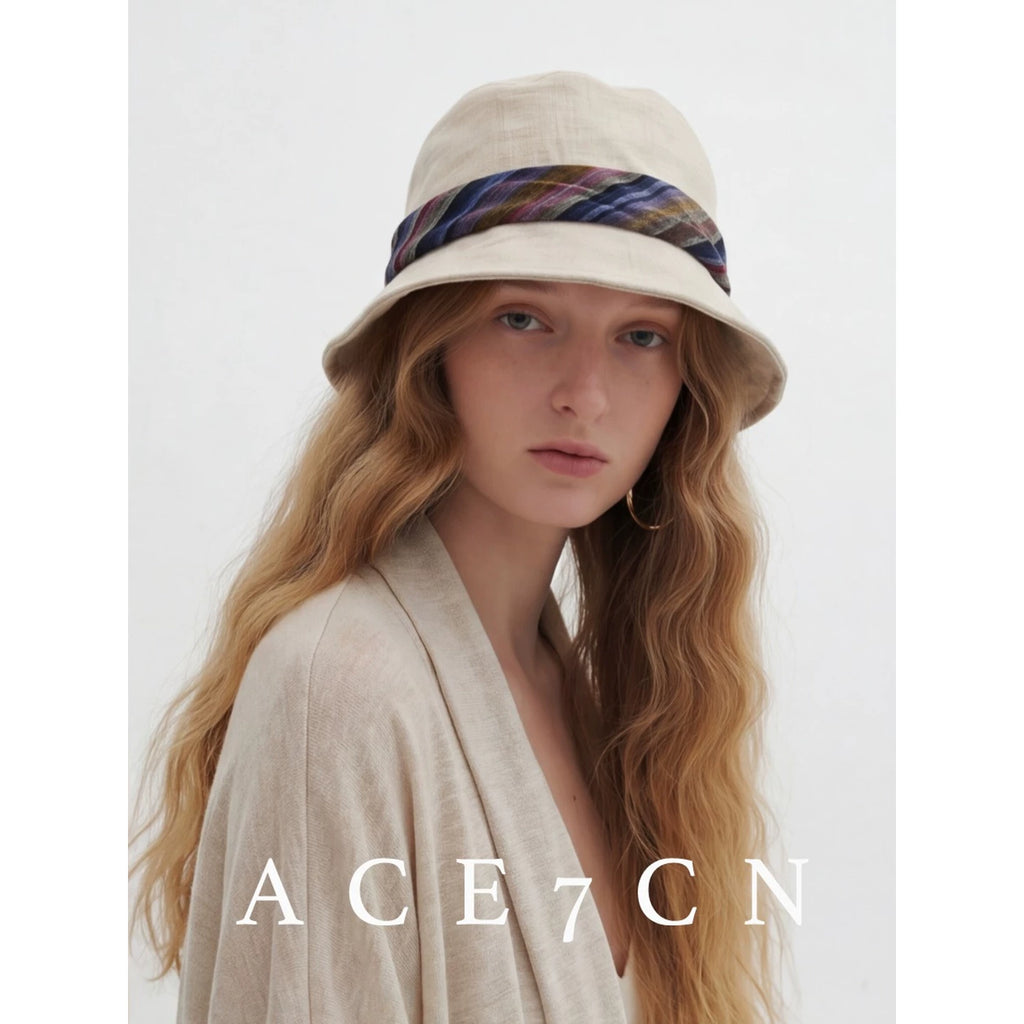 Korean Niche Bucket Hat Wide-Brim Bucket Hat