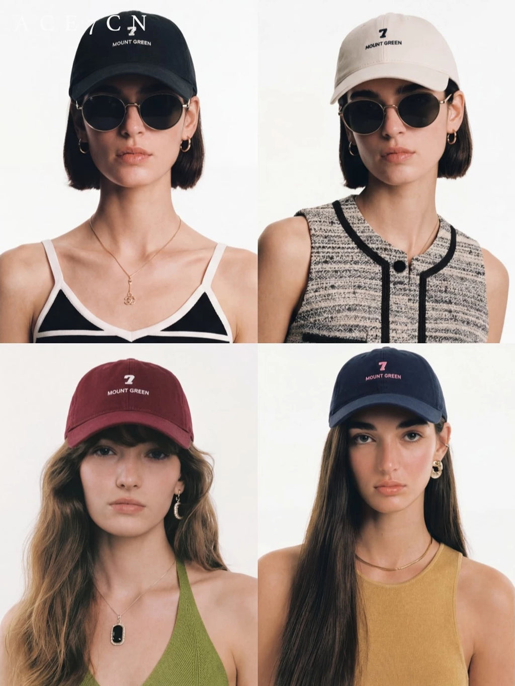Seven Embroidered Urban Casual Baseball Cap Old-Money