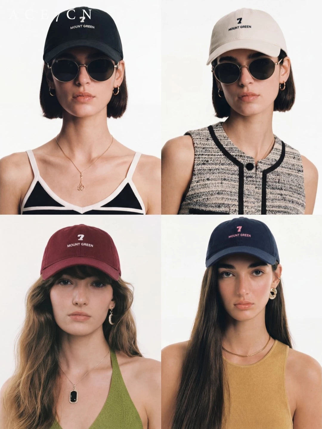 Seven Embroidered Urban Casual Baseball Cap Old-Money
