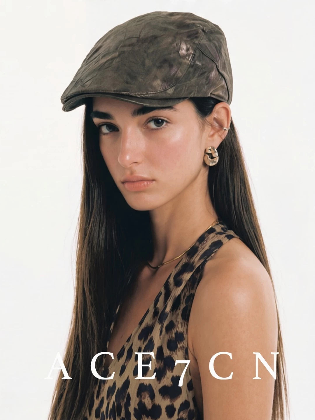 Vintage Designer Flat Cap Men Women s