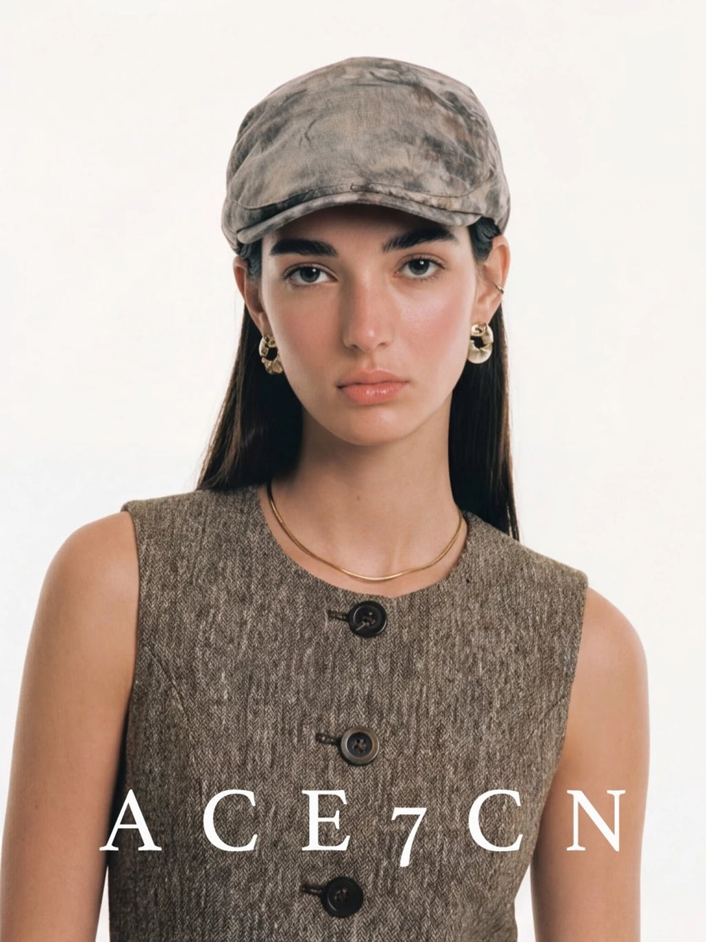 Vintage Designer Flat Cap Men Women s