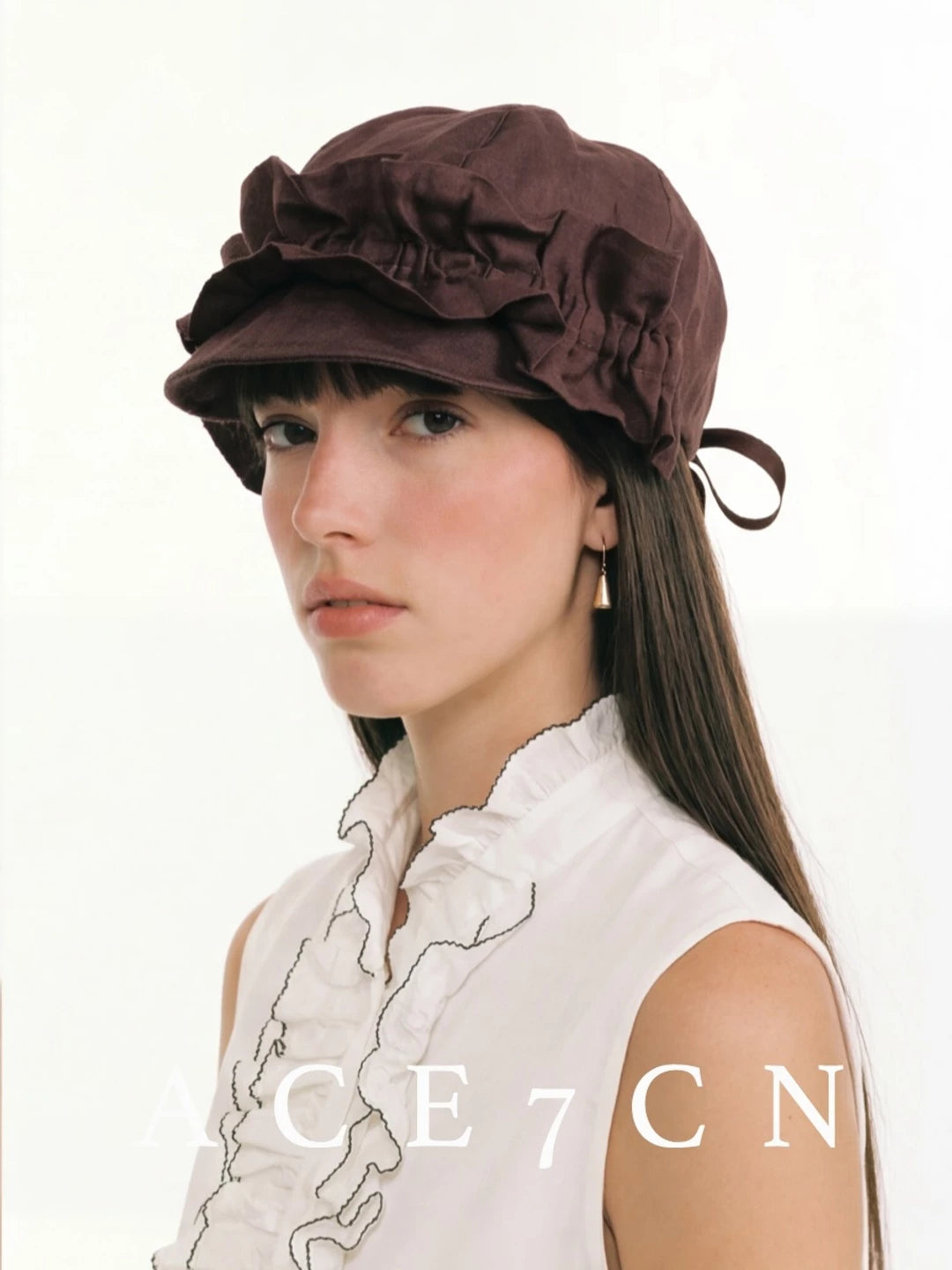 Japanese Hand-Shaped Equestrian Hat Lightweight Fairy Newsboy