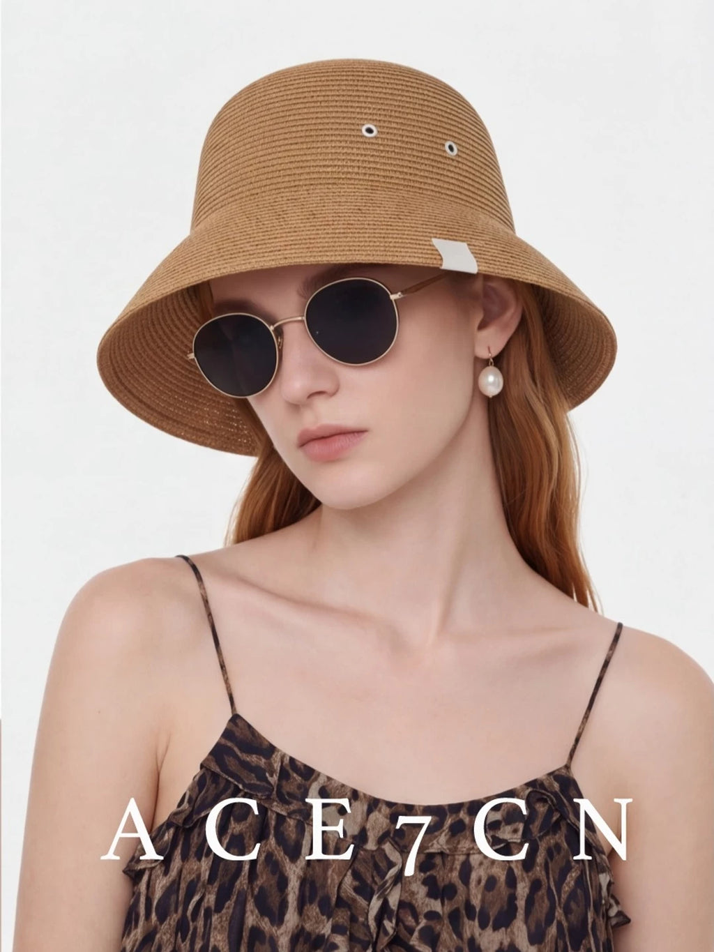 California Resort Foldable Sun Hat Summer Sun-Protection