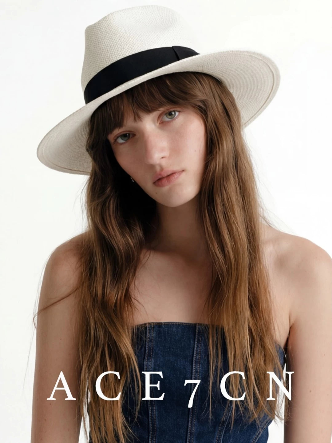 Parisian Tweed White Dress Hat Classic Chic