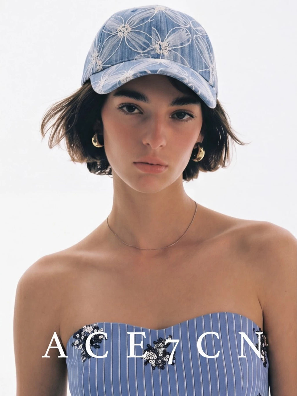 Nordic Niche Lace Baseball Cap Refined Cap
