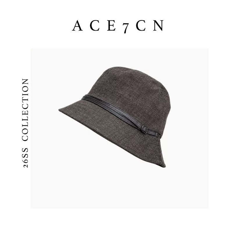 British Vintage Old-Money Classic Bucket Hat Versatile