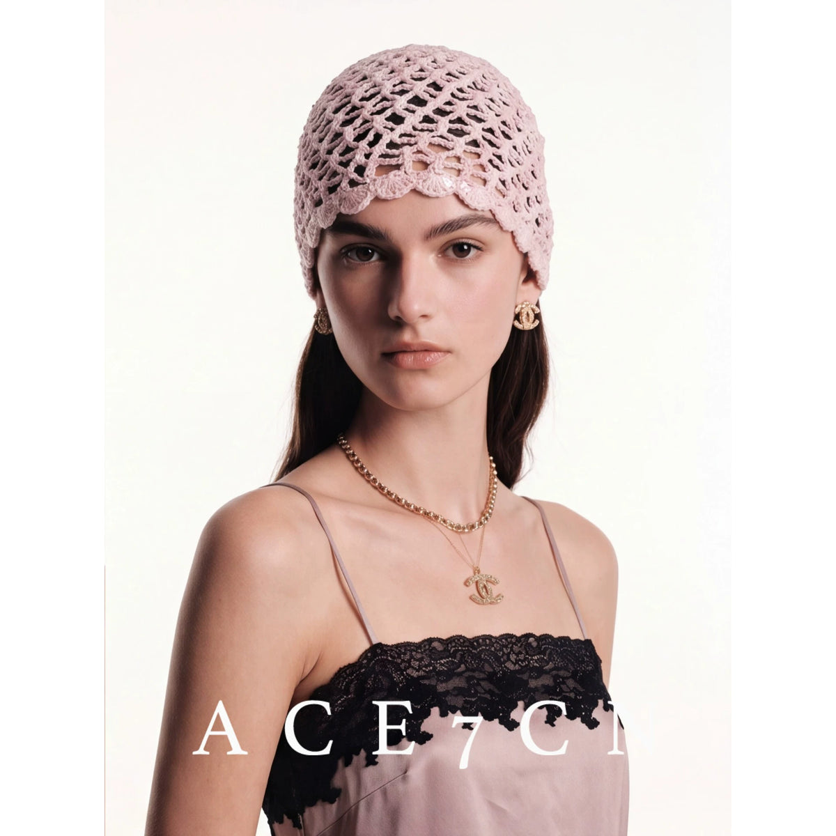 Old-Money Vintage Handmade Hat Chic Sequin Headwrap